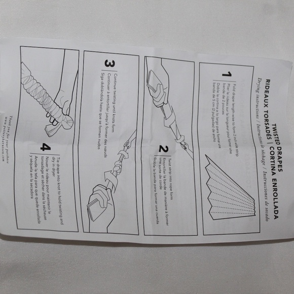 Pottery Barn: Fluffy Luxe Throw, Dottie Pillow Cases & Twisted Sheer Curtain (4) - Picture 6 of 10